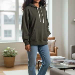 Buffalo David Bitton Dark Green Women's Hoodie